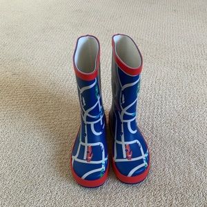 Brand new M&S boys train rain boots UK10/US11